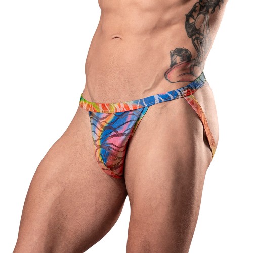 Male Power Your Lace Or Mine Jock Multicolor L/XL