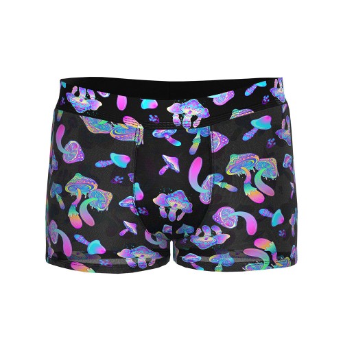 Male Power Hazy Dayz Pouch Short Mushrooms S - Fun and Comfort