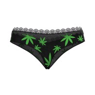 Magic Silk Hazy Dayz Boy Short Hoja de Marihuana L/XL