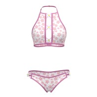 Magic Silk Daisy Lingerie Set for Playful Nights