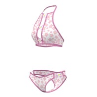 Magic Silk Daisy Lingerie Set for Playful Nights