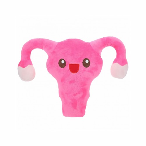 Shots Happy Uterus Cuterus Stuffy Pink for Fun Intimate Play