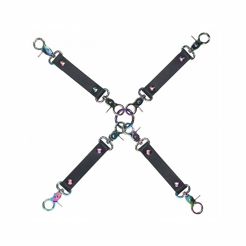 Conectores Hogtie de 4 Vías Ouch! para Juegos BDSM