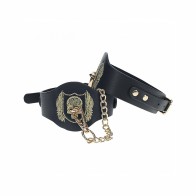 Ouch! International London Collection Adjustable Leg Cuffs