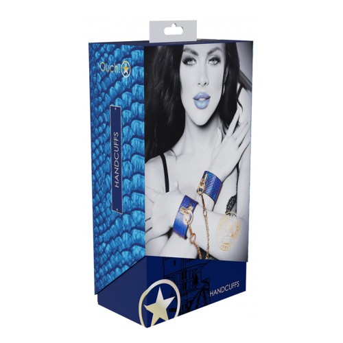 Ouch! International Florence Handcuffs Blue