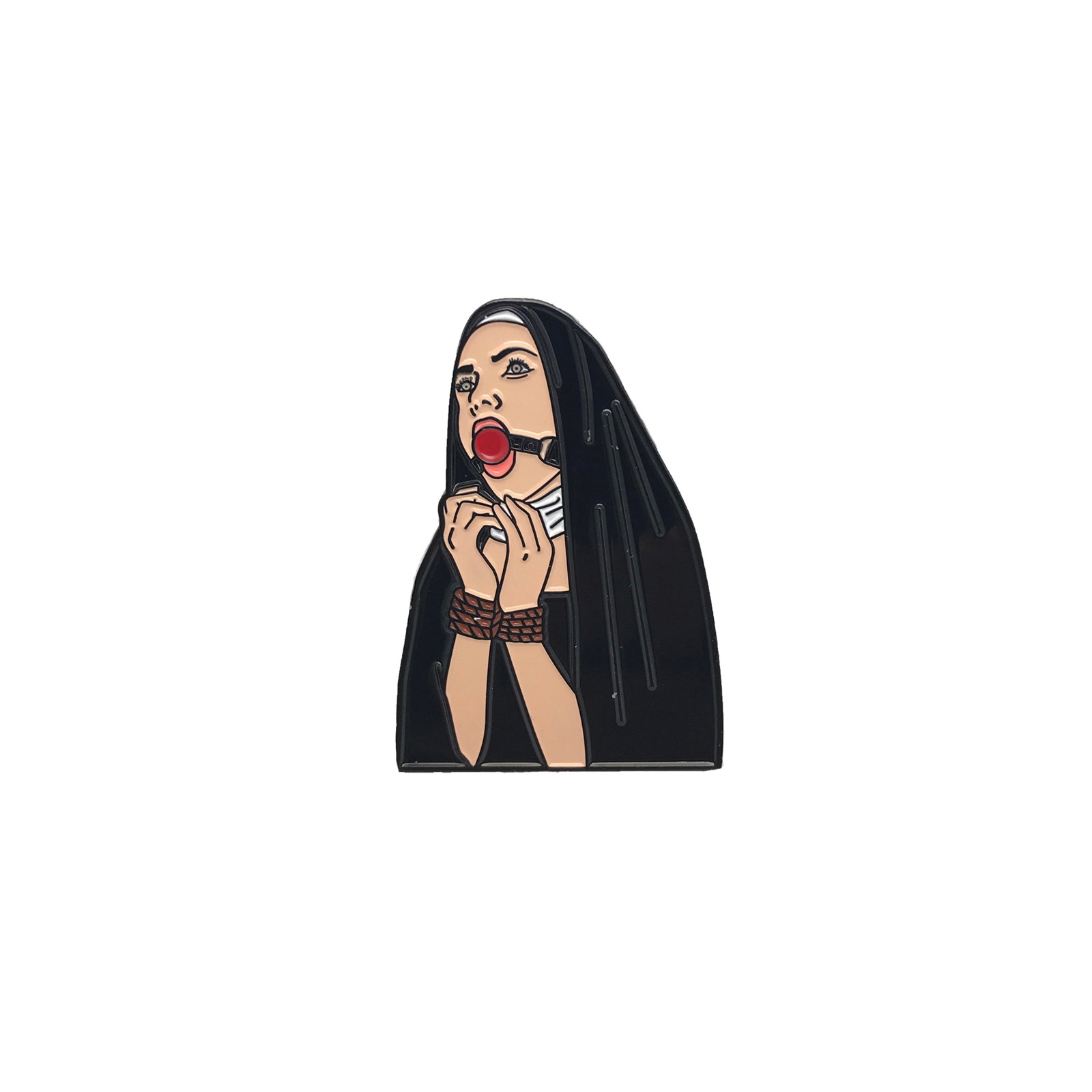 Geeky & Kinky Nunsense Enamel Pin