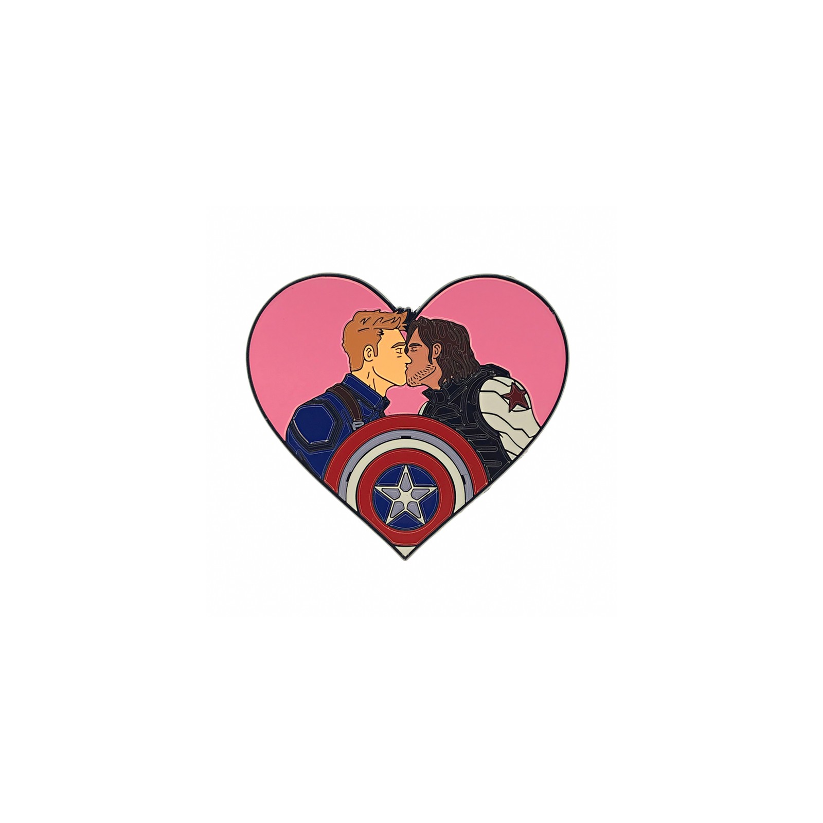 Geeky & Kinky Stucky Enamel Pin - Fandom Accessory