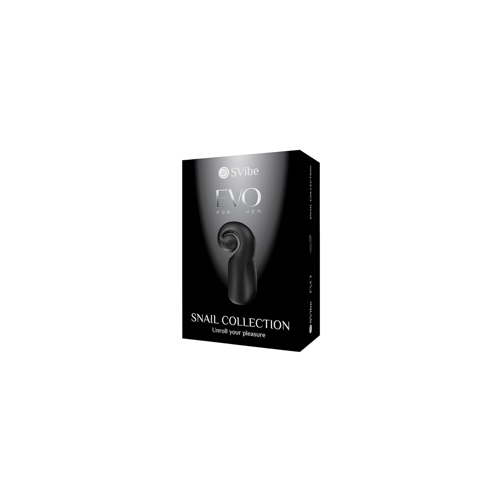 Snail Vibe Evo Rechargeable Masturbator Black - Ultimate Pleasure