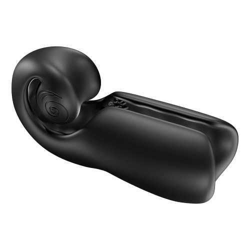 Snail Vibe Evo Rechargeable Masturbator Black - Ultimate Pleasure