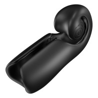 Snail Vibe Evo Rechargeable Masturbator Black - Ultimate Pleasure