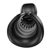 Snail Vibe Evo Rechargeable Masturbator Black - Ultimate Pleasure