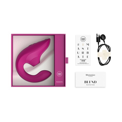 Womanizer Blend Rabbit Vibrator Pink