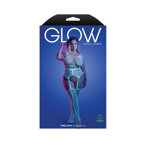 Fantasy Lingerie Glow Bodystocking Timelapse