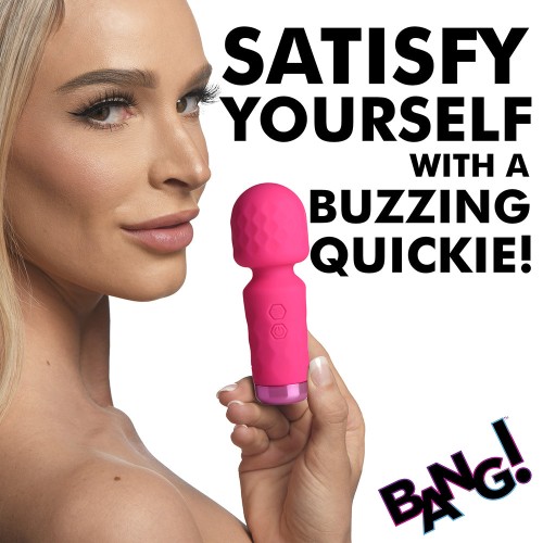 BANG! 10X Mini Silicone Wand - Discreet Pleasure Everywhere