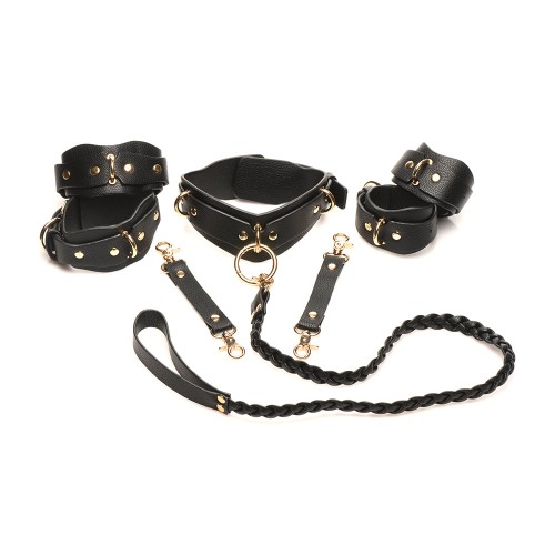 Bedroom Bliss Lover's Restraints Set Black