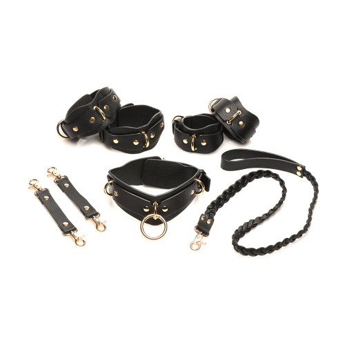 Bedroom Bliss Lover's Restraints Set Black