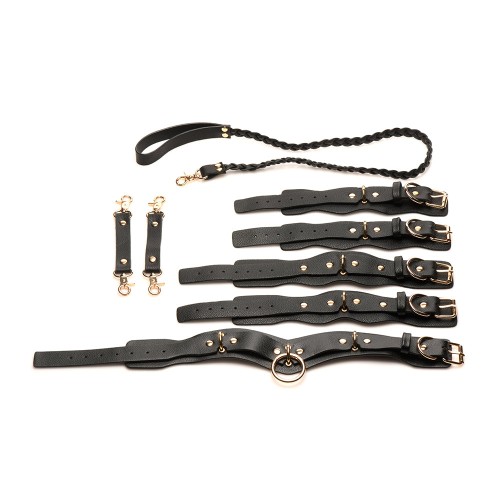 Bedroom Bliss Lover's Restraints Set Black