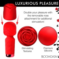 Bloomgasm Pleasure Rose - Petite Mini Silicone Wand