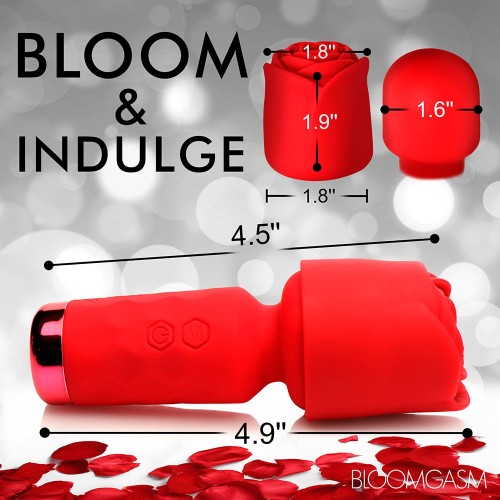 Bloomgasm Pleasure Rose - Petite Mini Silicone Wand