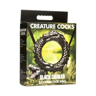 Anillo para el Pene Creature Cocks Caimán Negro