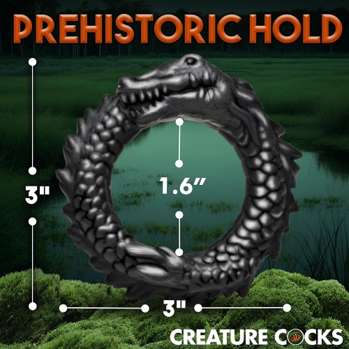 Anillo para el Pene Creature Cocks Caimán Negro