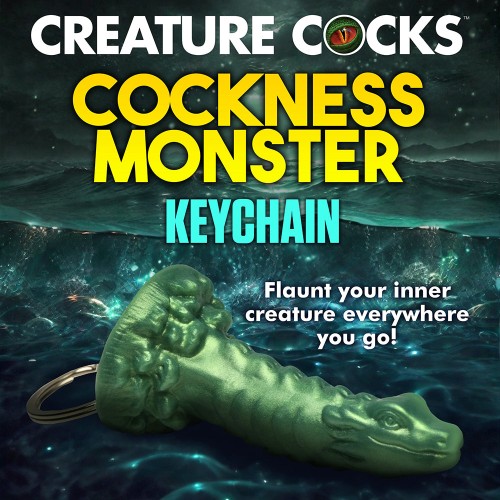 Creature Cocks Cockness Monster Keychain for Fun