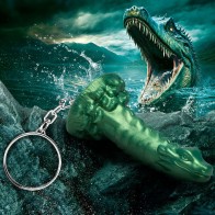 Creature Cocks Cockness Monster Keychain for Fun