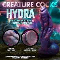 Dildo de Silicona Hydra Monstruo Marino Creature Cocks