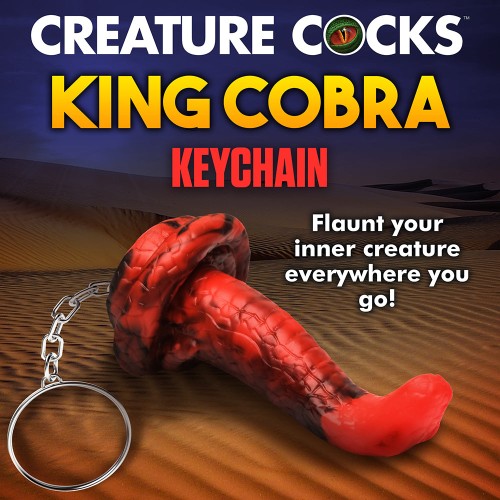 Creature Cocks King Cobra Keychain for Kinky Fun