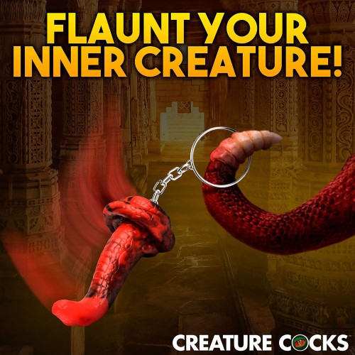 Creature Cocks King Cobra Keychain for Kinky Fun