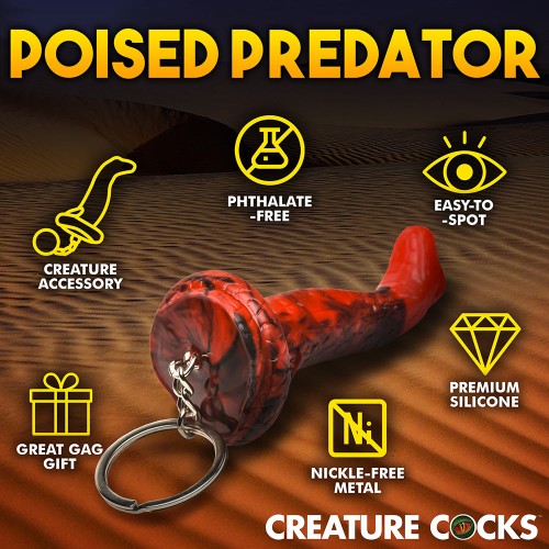 Creature Cocks King Cobra Keychain for Kinky Fun