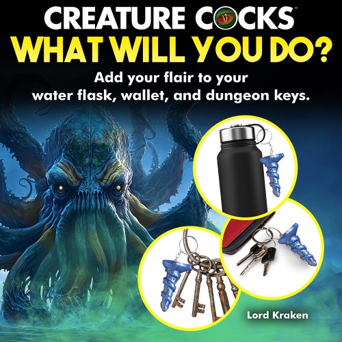 Creature Cocks Llavero Silicona Lord Kraken