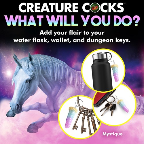 Llavero Unicornio Mystique de Creature Cocks - Accesorio Divertido