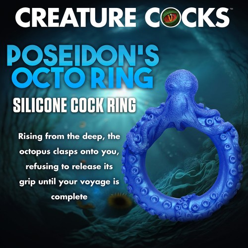 Anillo para Pene Poseidón Octo-Ring de Silicona Creature Cocks