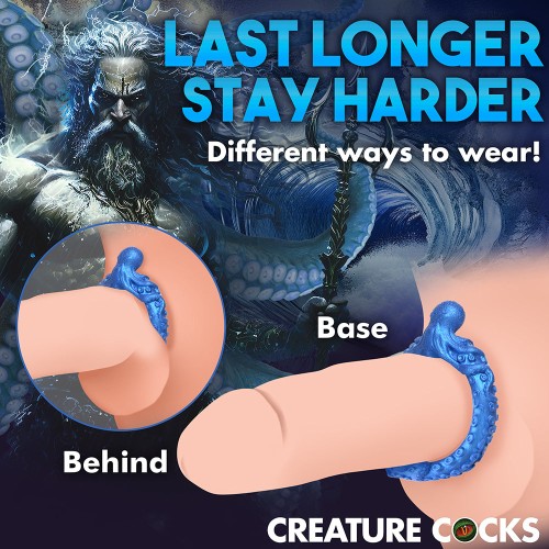 Anillo para Pene Poseidón Octo-Ring de Silicona Creature Cocks