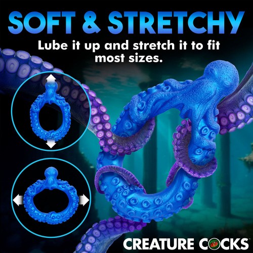 Creature Cocks Poseidon's Octo-Ring Silicone Cock Ring