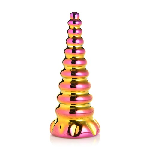 Creature Cocks Twilight Rainbow Glass Dildo - Mystical Pleasure