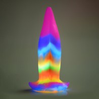 Creature Cocks Unicorn Tongue Glow-in-the-Dark Dildo - Magical Pleasure