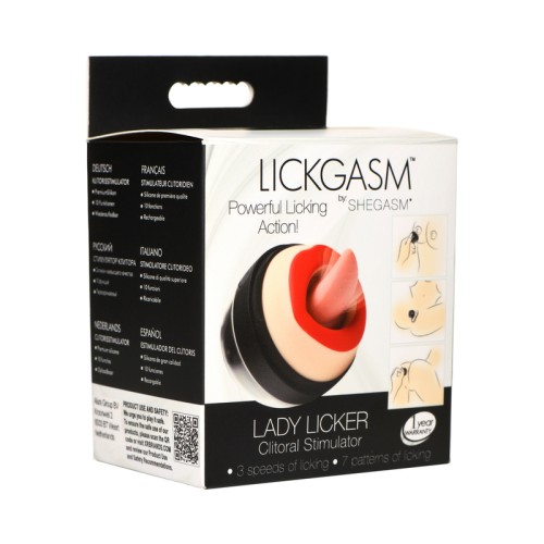 Lickgasm Lady Licker - Estimulación Oral Intensa