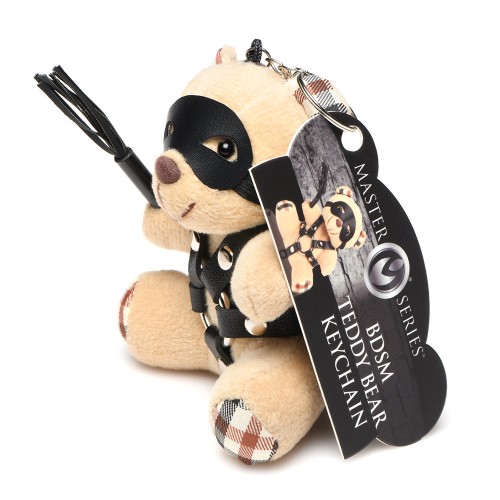 Master Series BDSM Teddy Bear Keychain - Kinky Fun