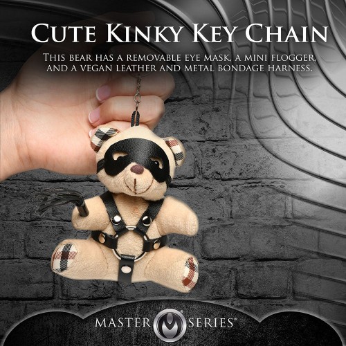 Llavero Osito BDSM Master Series - Diversión Kinky