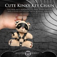 Master Series BDSM Teddy Bear Keychain - Kinky Fun