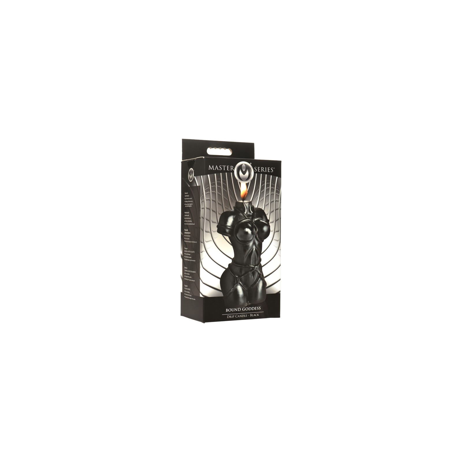 Master Series Bound Goddess Drip Candle Black