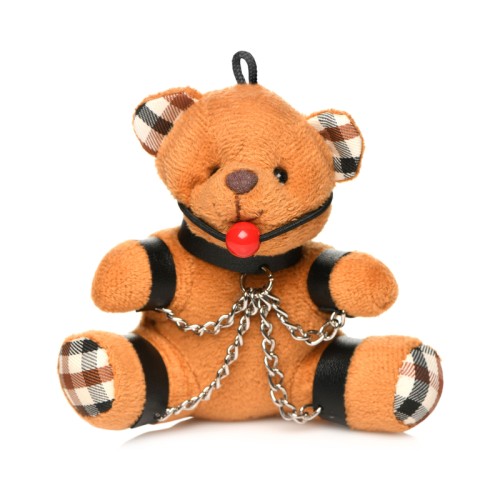 Gagged Teddy Bear Keychain - Master Series