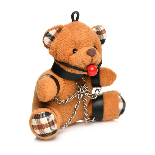 Gagged Teddy Bear Keychain - Master Series