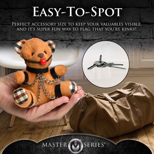 Gagged Teddy Bear Keychain - Master Series