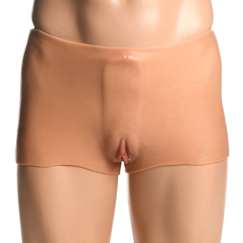 Tanga de Silicona Master Series con Acceso Anal - Mediana