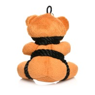 Master Series Shibari Teddy Bear Keychain