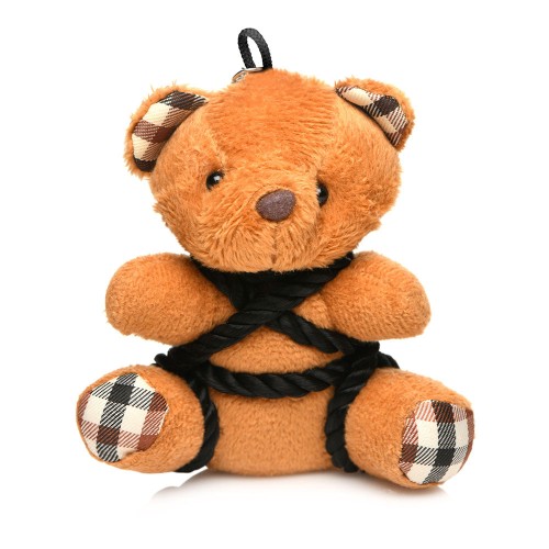 Master Series Shibari Teddy Bear Keychain