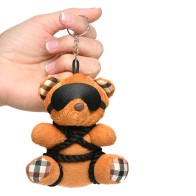 Master Series Shibari Teddy Bear Keychain